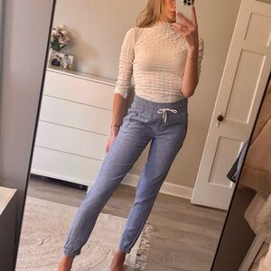 Athleta Linen Joggers